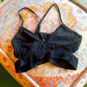 Black Sports Bra by Free People!